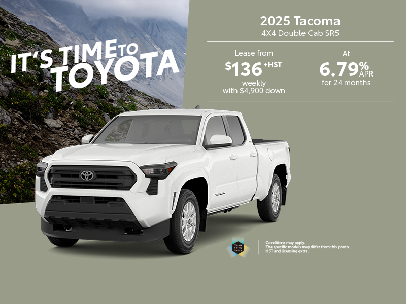 2025 Tacoma 4x4 Double Cab SR5