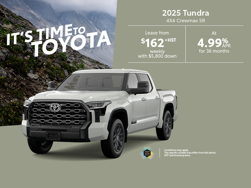 2025 Tundra CrewMax SR