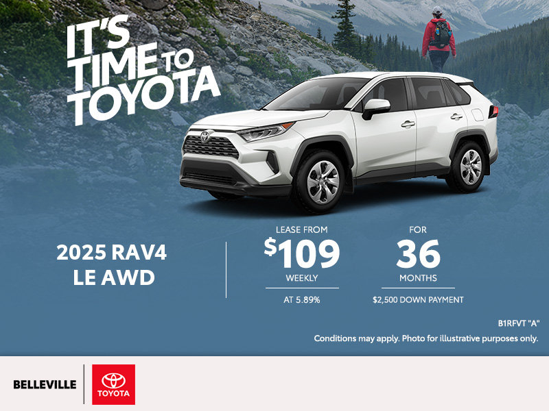 2025 Toyota RAV4 LE AWD