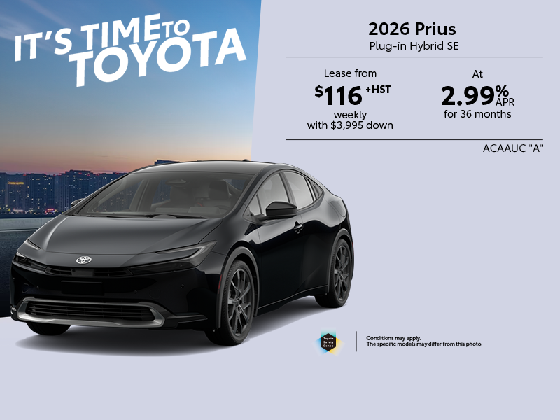 2026 Prius Plug-in Hybrid SE