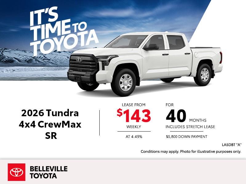 2026 Tundra 4X4 CrewMax SR