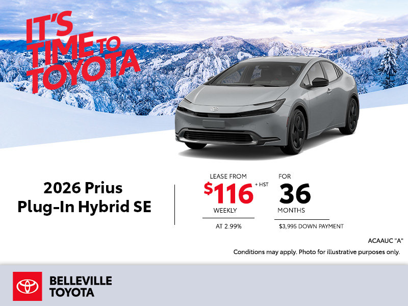 2026 Prius Plug-In Hybrid SE