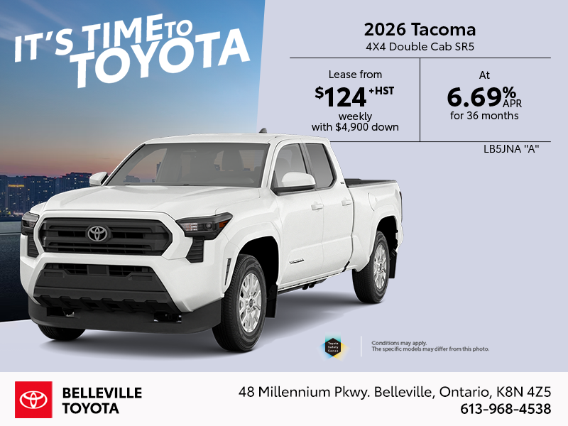 2026 Tacoma Double Cab SR5