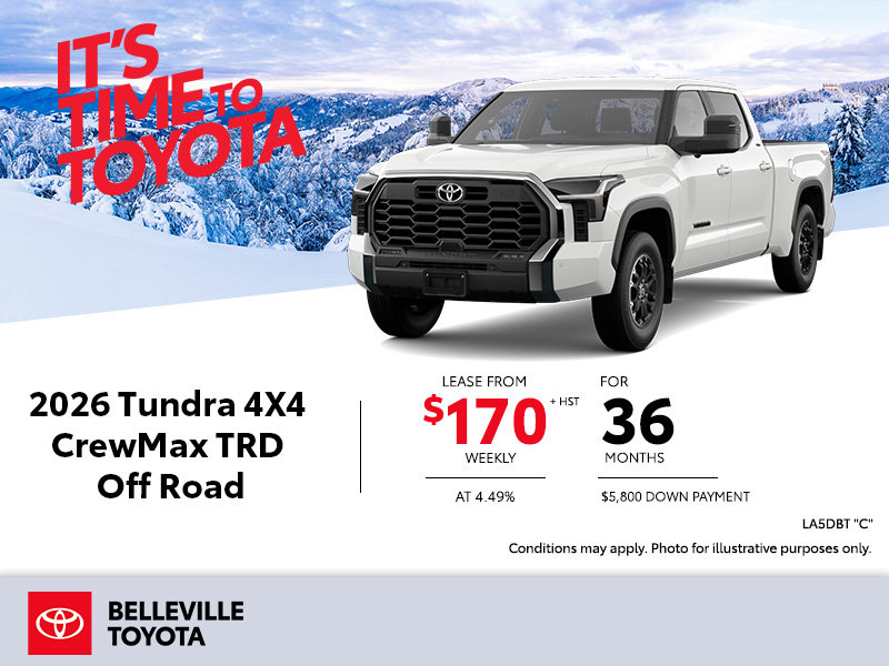 2026 Tundra 4X4 CrewMax TRD Off Road