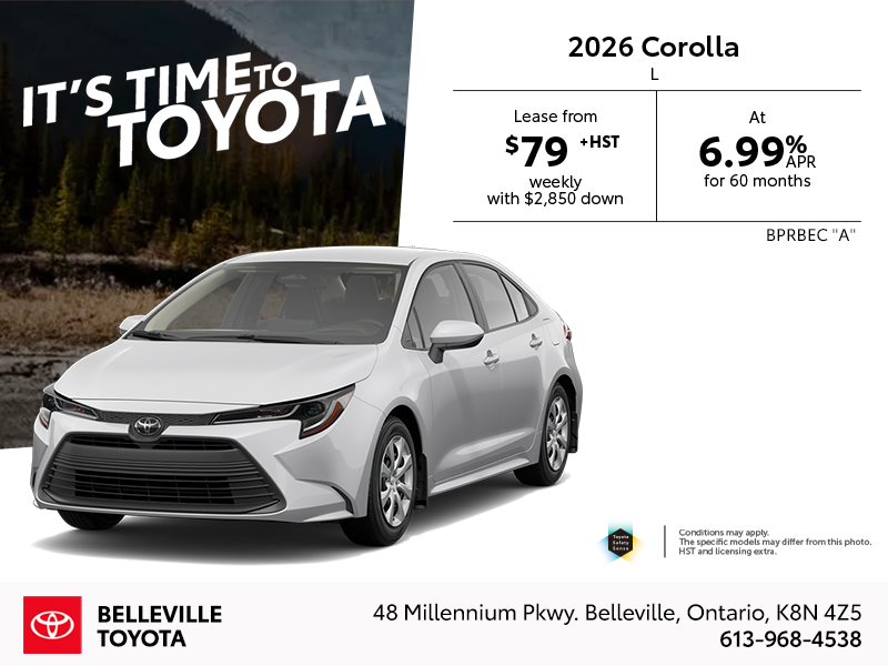 2026 Corolla L