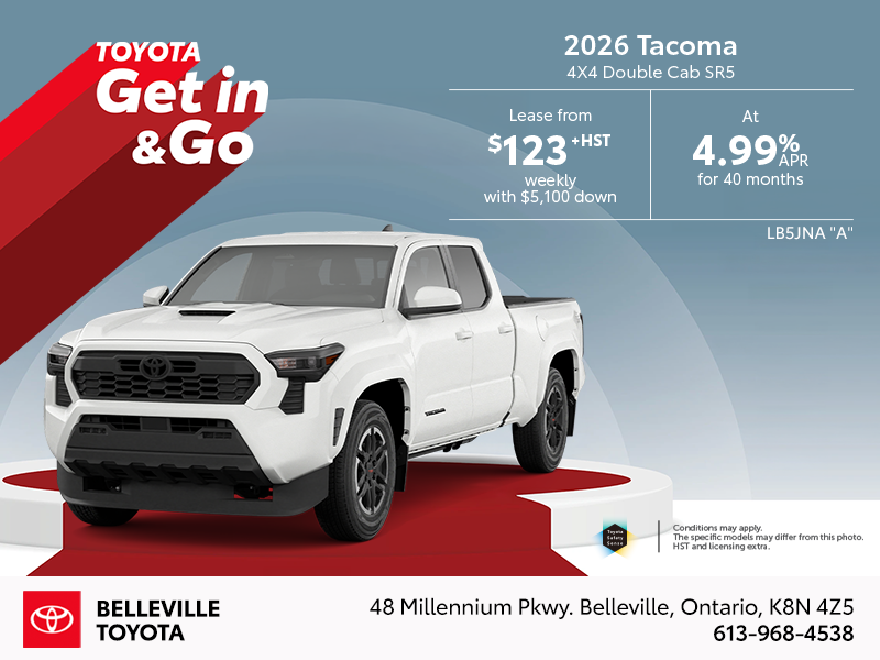 2026 Tacoma 4x4 Double Cab SR5