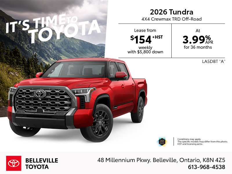 2026 Toyota Tundra 4x4 Crewmax TRD Off-Road