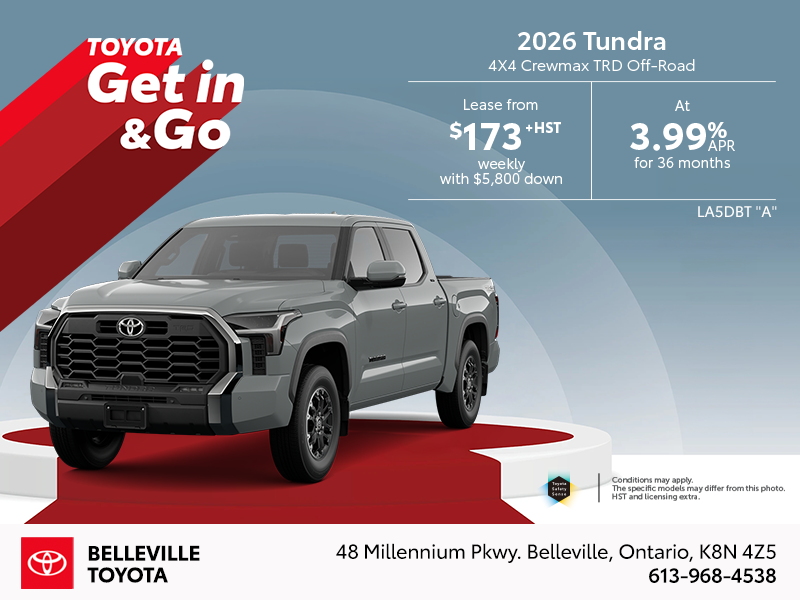 2026 Tundra 4X4 CrewMax TRD Off-Road