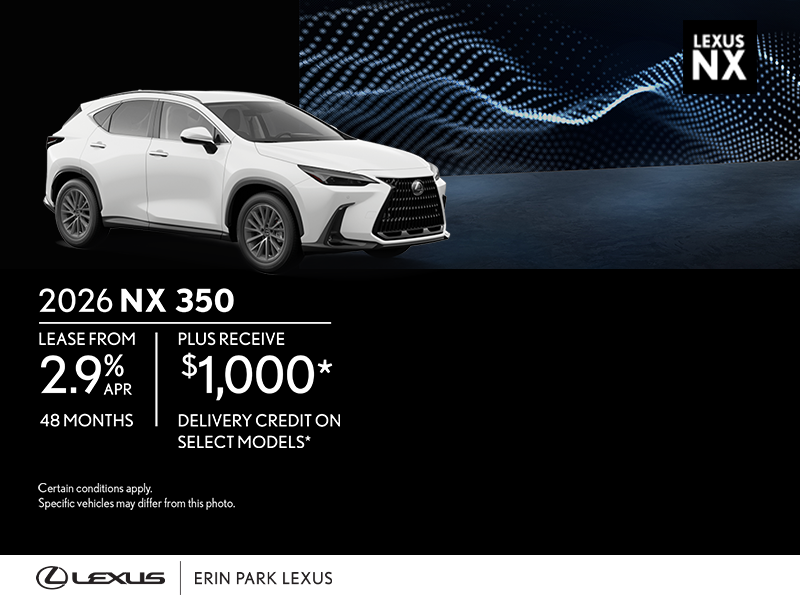 2026 Lexus NX 350