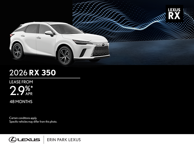 2026 Lexus RX 350