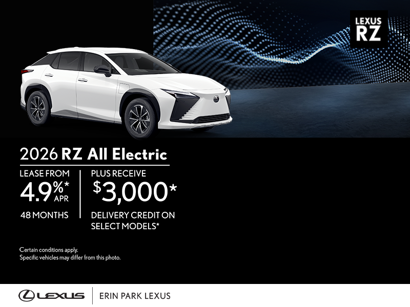 2026 Lexus RZ All Electric