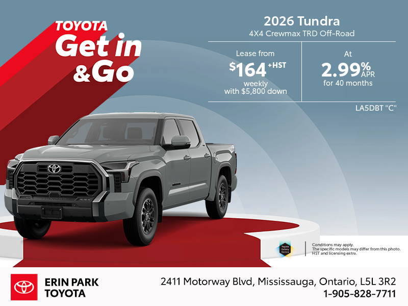 2026 Tundra 4X4 CrewMax TRD Off-Road
