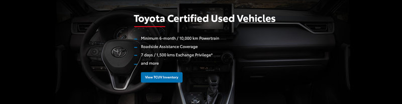 Toyota Certified Used Vehicles