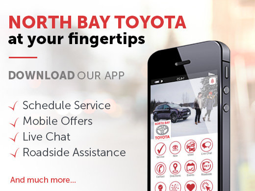 North Bay Toyota at your fingertips - Mobile App