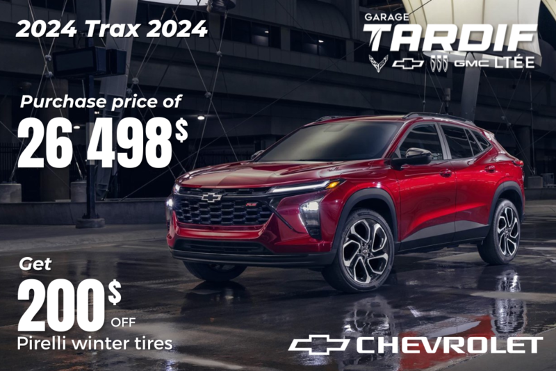 Get the 2024 Chevrolet Trax