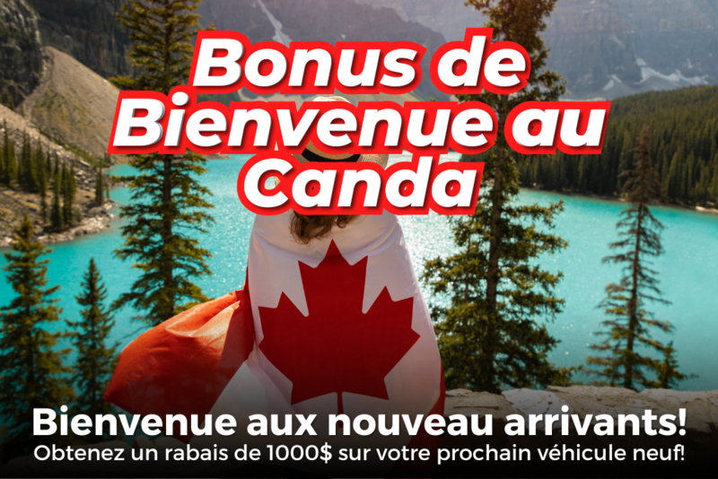 Bonus de bienvenue au Canada