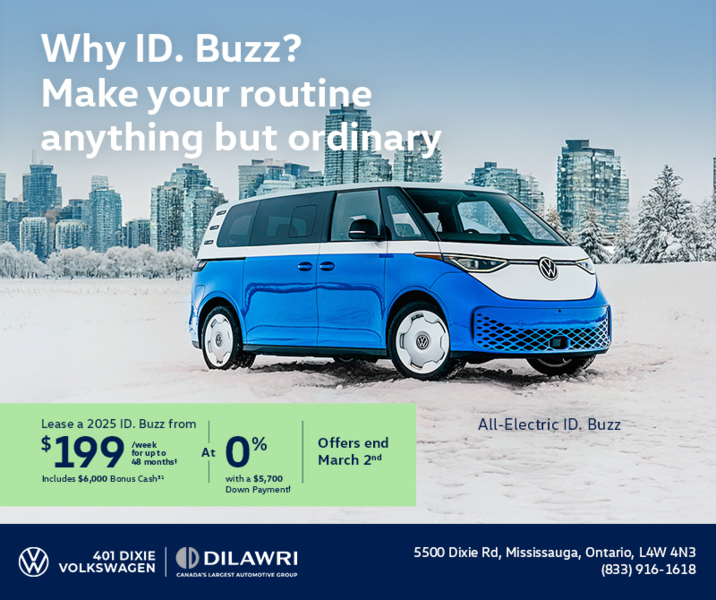 Get the 2025 Volkswagen ID.Buzz