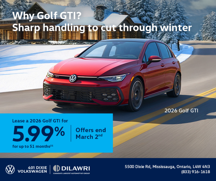 Get the Volkswagen Golf GTI 2026