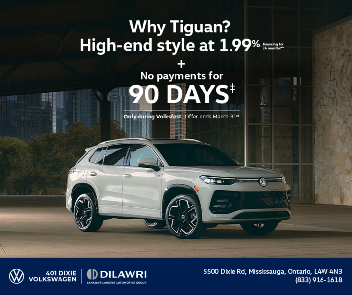 Get the 2026 Volkswagen Tiguan