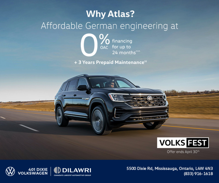 Get the 2026 Volkswagen Atlas