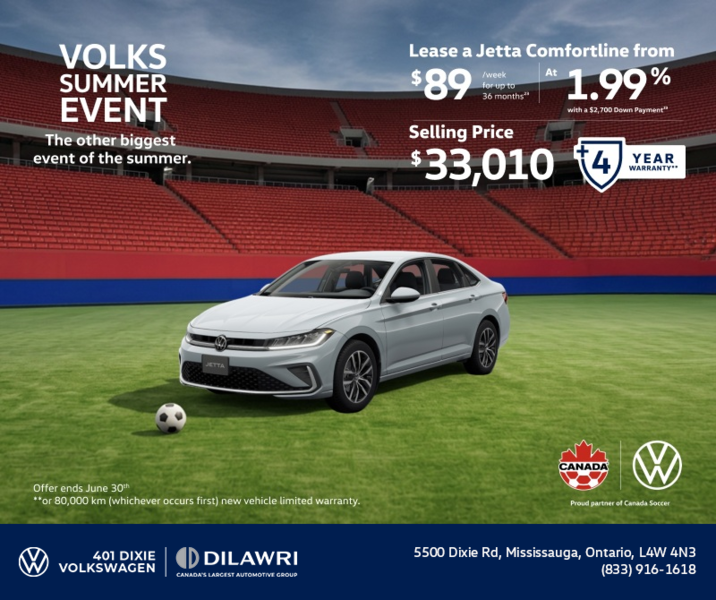 Get the 2026 Volkswagen Jetta