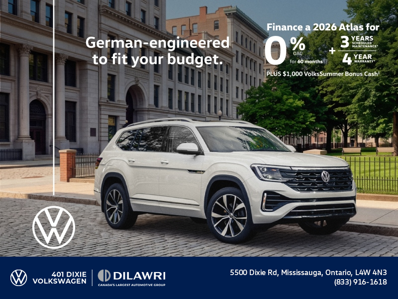 Get the 2026 Volkswagen Atlas