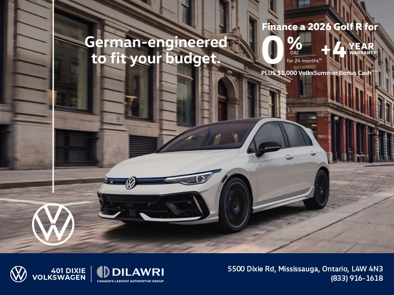 Get the 2026 Volkswagen Golf R