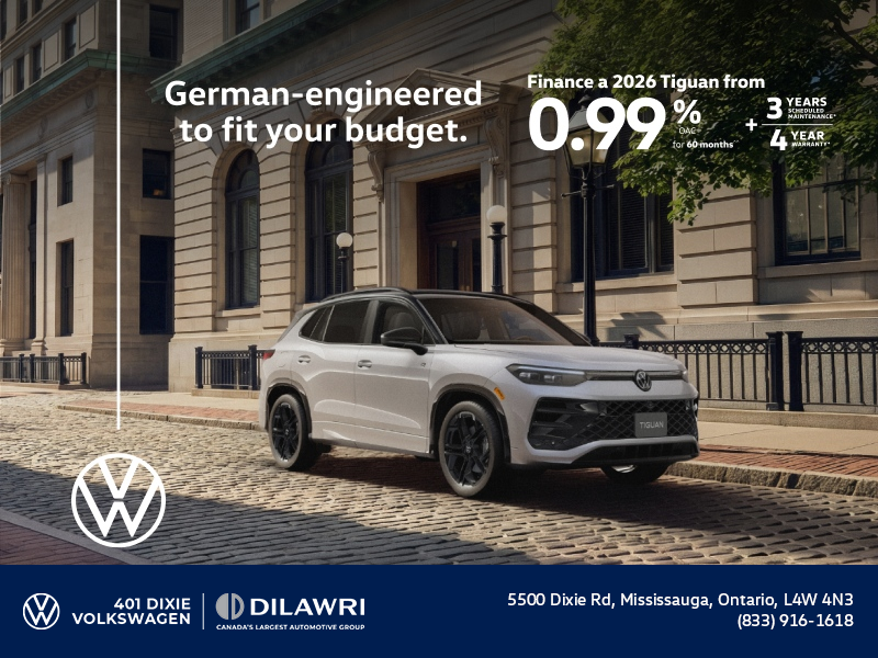 Get the 2026 Volkswagen Tiguan