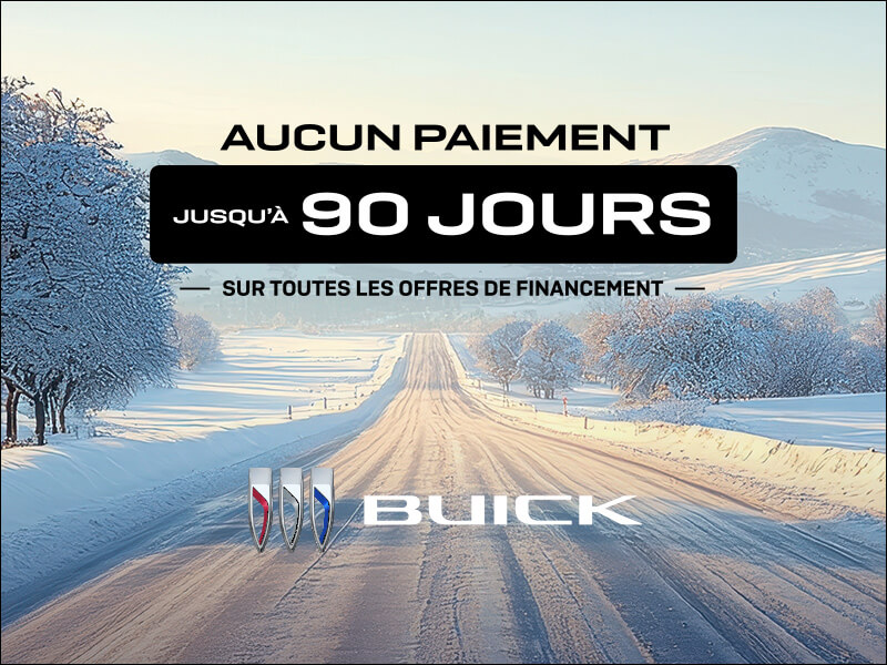 Événement Buick 90 jours