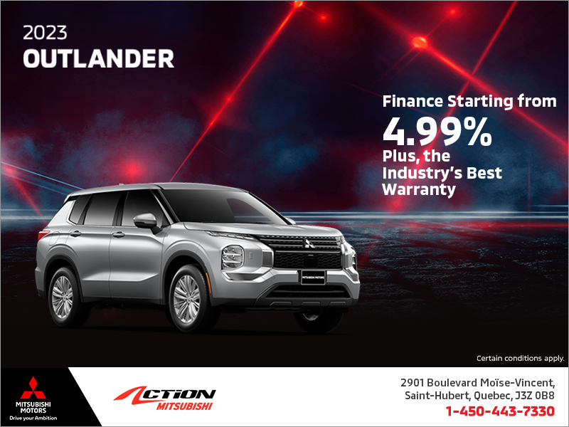 The 2023 Mitsubishi Outlander