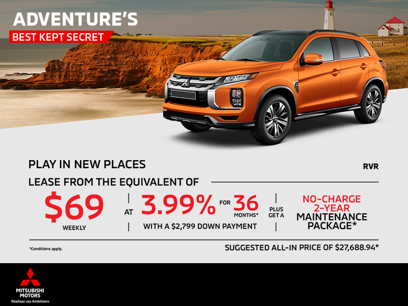 Get the 2025 Mitsubishi RVR