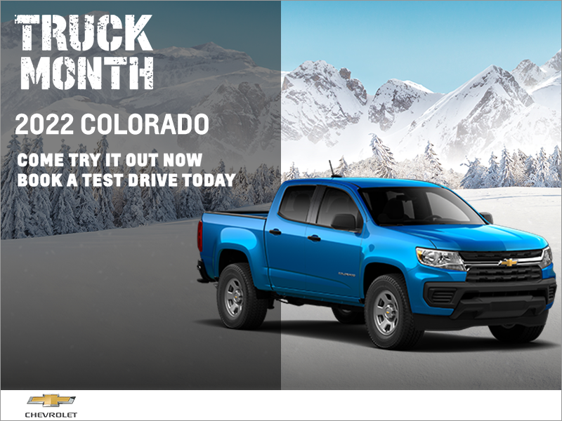 Get the 2022 Chevrolet Colorado