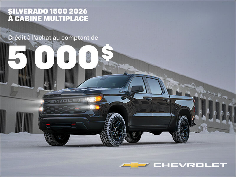 L'événement du mois Chevrolet