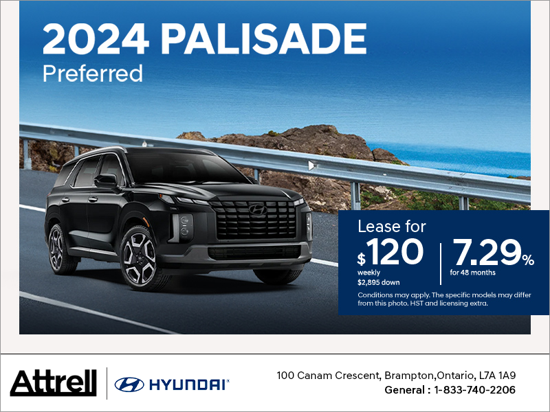 Get the 2024 Hyundai Palisade