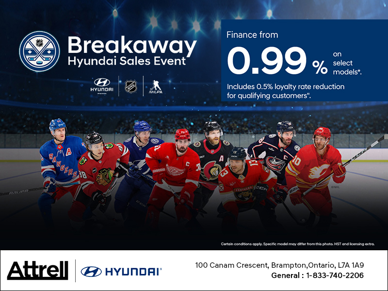 Breakaway Hyundai Sales Event