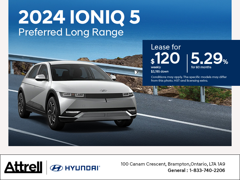 Get the 2024 Hyundai IONIQ 5