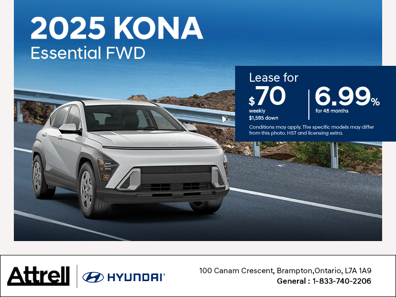 Get the 2025 Hyundai Kona