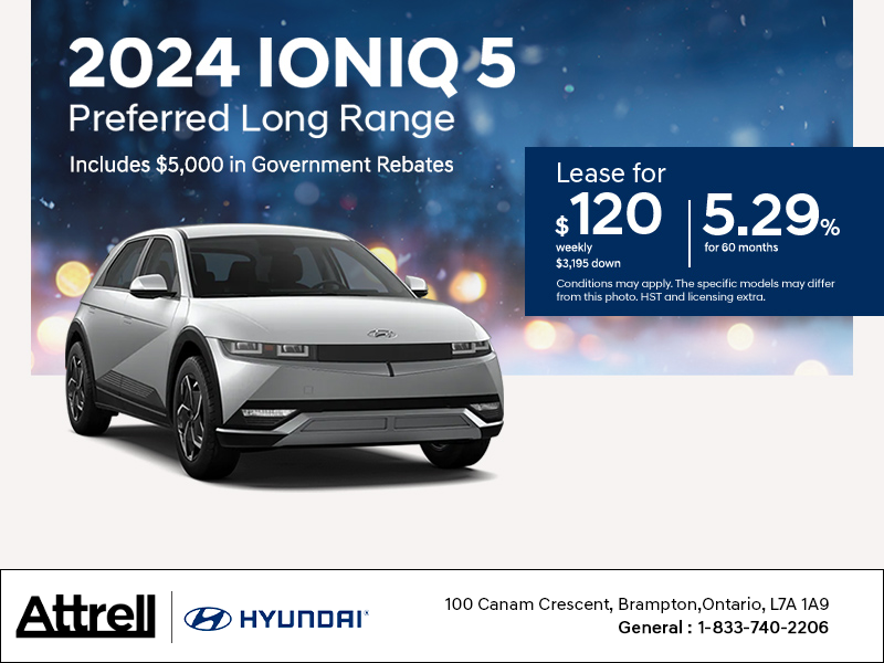 Get the 2024 Hyundai IONIQ 5