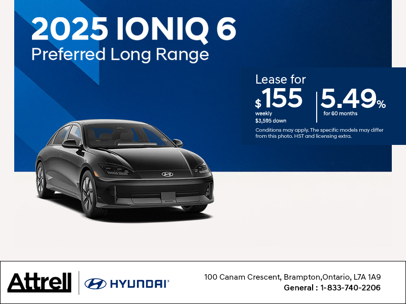 Get the 2025 Hyundai IONIQ 6