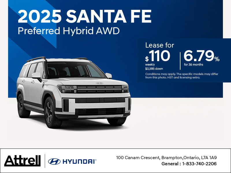 Get the 2025 Hyundai Santa Fe