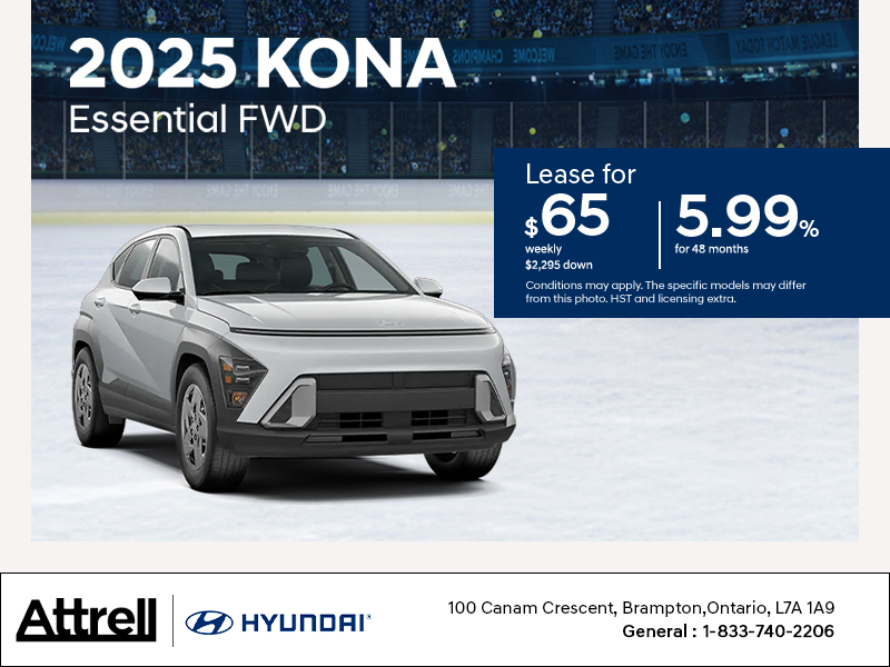 Get the 2025 Hyundai Kona