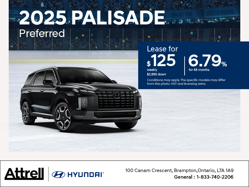 Get the 2025 Hyundai Palisade