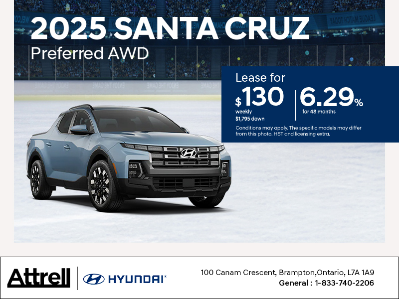 Get the 2025 Hyundai Santa Cruz
