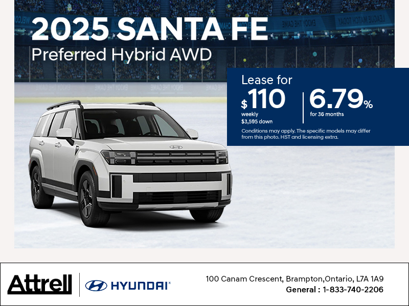 Get the 2025 Hyundai Santa Fe