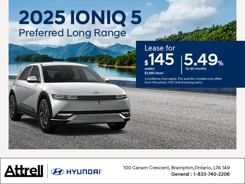 Get the 2025 Hyundai IONIQ 5