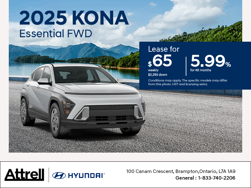Get the 2025 Hyundai Kona
