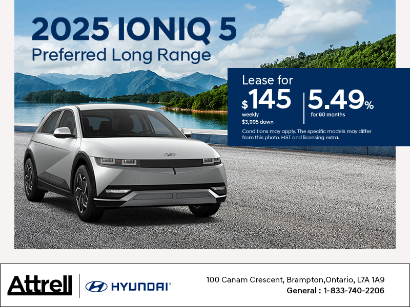 Get the 2025 Hyundai IONIQ 5
