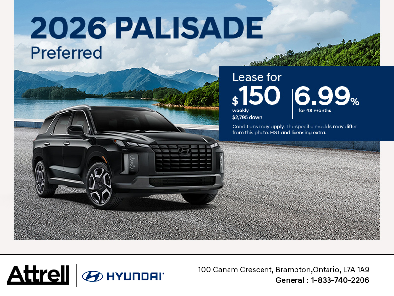 Get the 2026 Hyundai Palisade