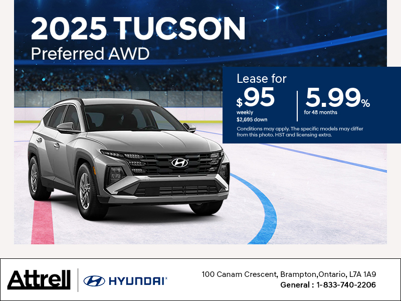 Get the 2025 Hyundai Tucson