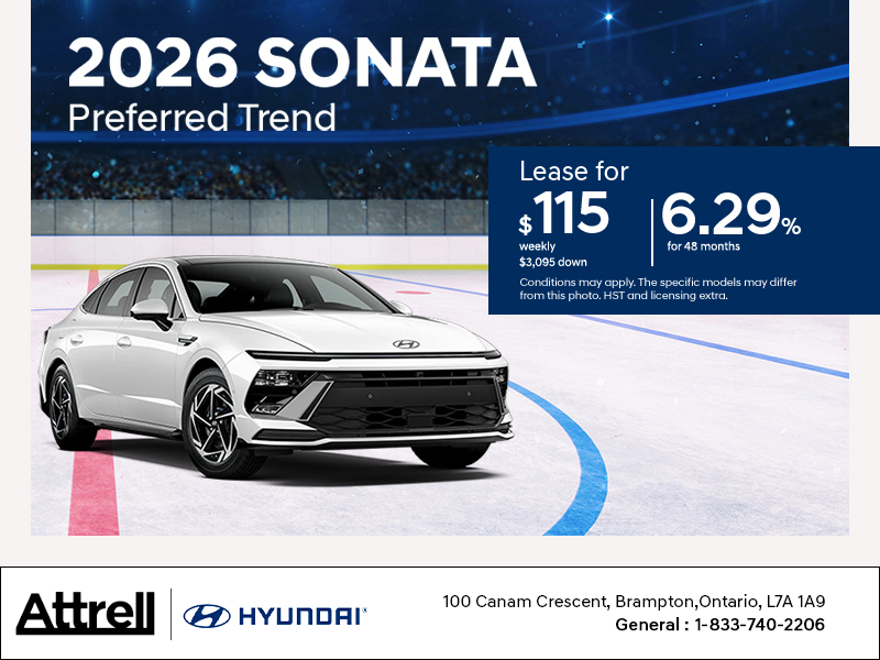 Get the 2026 Hyundai Sonata